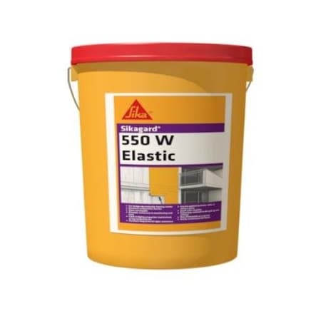 Sika Elastocolor 1-Component Water Based Waterproof Anti-Carbonation Highly Elastomeric Coating 107681